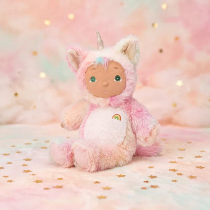 Olli Ella Dinkum Doll Cozy Day Dinkum - Kitticorn Pompom