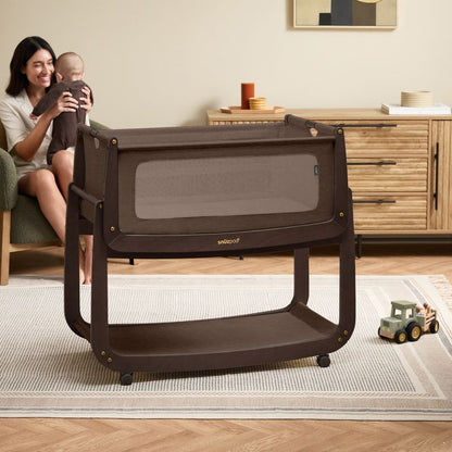 Snüz SnuzPod5 Bedside Crib - Chocolate