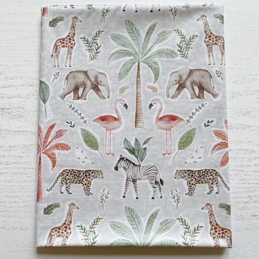 Bobbin and Bumble Wipeable Splash Mat - Jungle Match