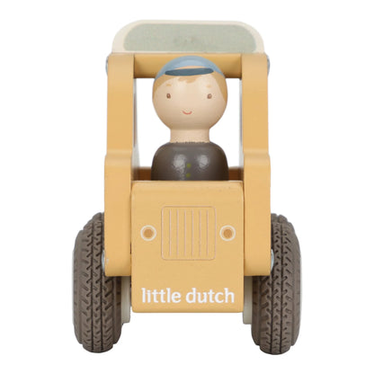 Little Dutch Wooden Taxi Car