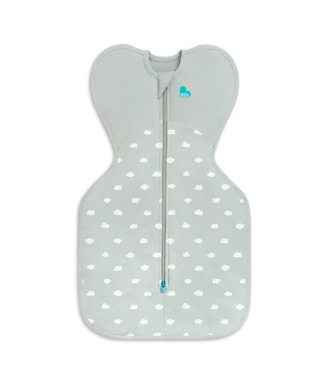Love To Dream Swaddle Up - Mini Cloud Light Olive 1.5 Tog