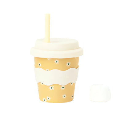 Chino Club Babychino Cup 4oz - Yellow Daisy