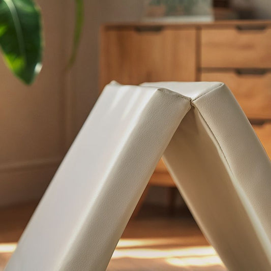 CuddleCo Soft Play 3-Fold Tumble Mat - Pebble