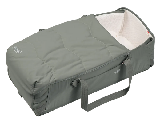 Voksi Carry Me Soft Carrycot - Meadow Green