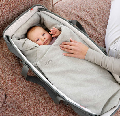 Voksi Wool Wrap Swaddle Bag - Misty Green