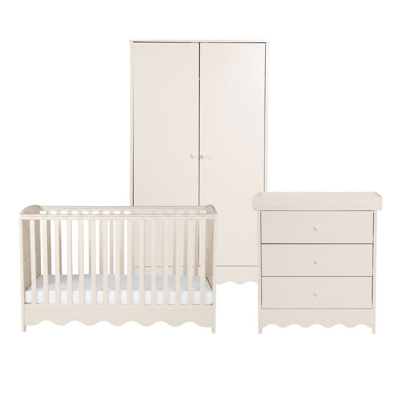 Bebe & Beyond Dancer 3 Piece Nursery Furniture Set - Cashmere