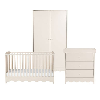 Bebe & Beyond Dancer 3 Piece Nursery Furniture Set - Cashmere