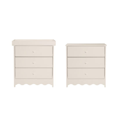 Bebe & Beyond Dancer 3 Piece Nursery Furniture Set - Cashmere