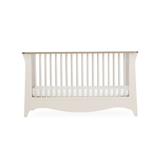CuddleCo Clara Cot Bed - Cashmere & Ash